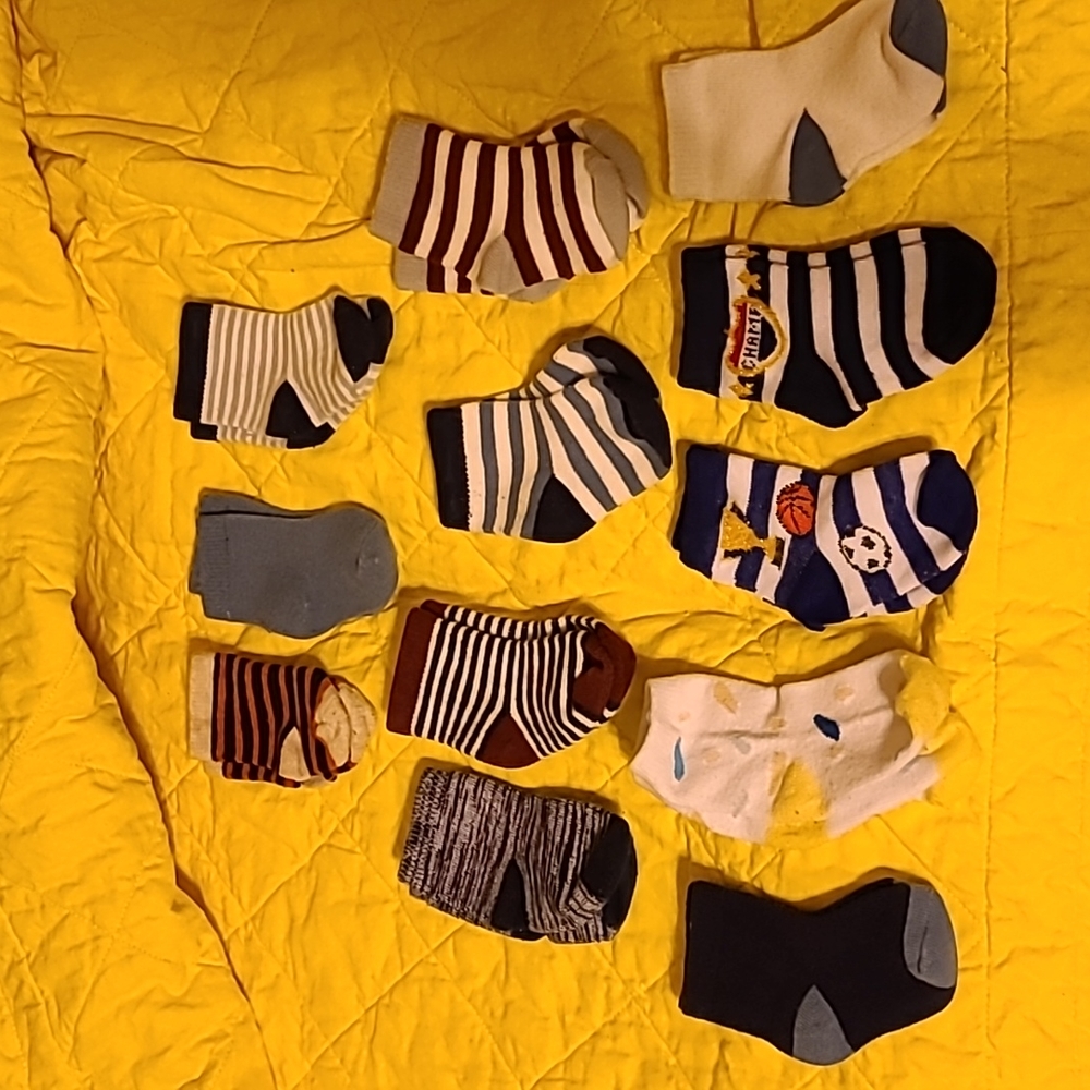 Lot of Infant Boy Socks